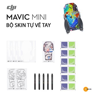 Mavic Mini DIY Creative Kit - Bộ kit gồm bút vẽ, giấy kin dán cho Mavic Mini