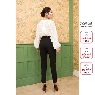 Quần Baggy cạp lẹch cúc bấm - 20Again