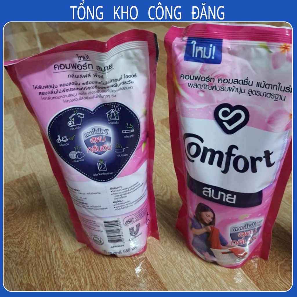 Nước Xả Vải comfort thái lan túi 580ml giá sỉ