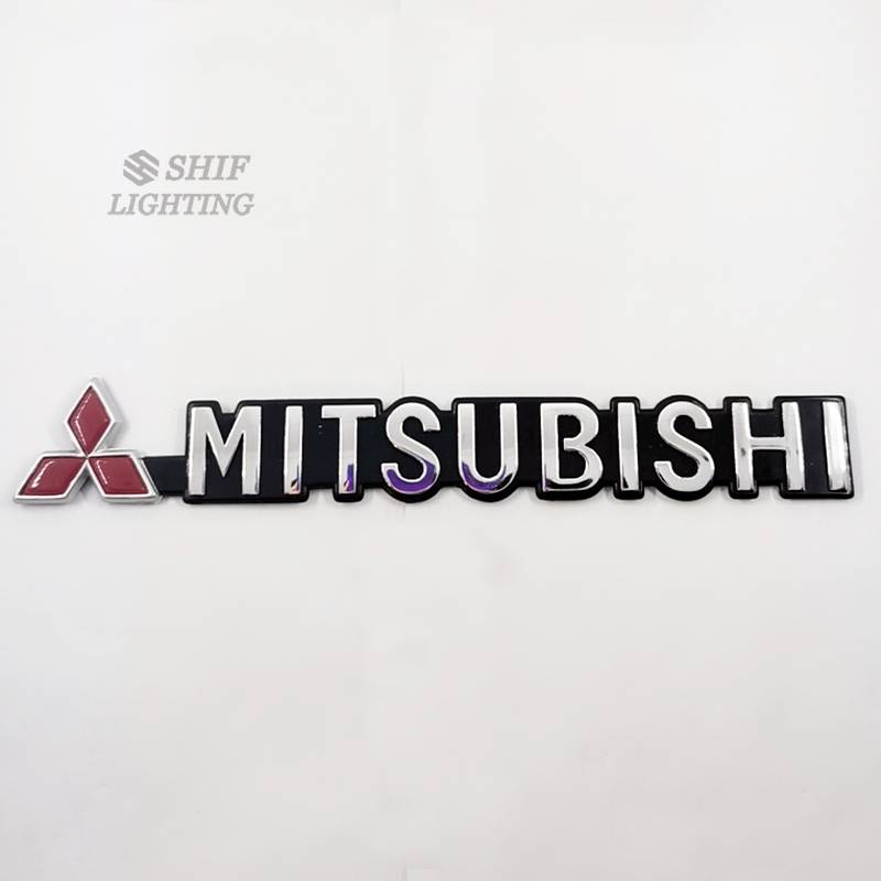 1 Logo Dán Trang Trí Cho Xe Mitsubishi