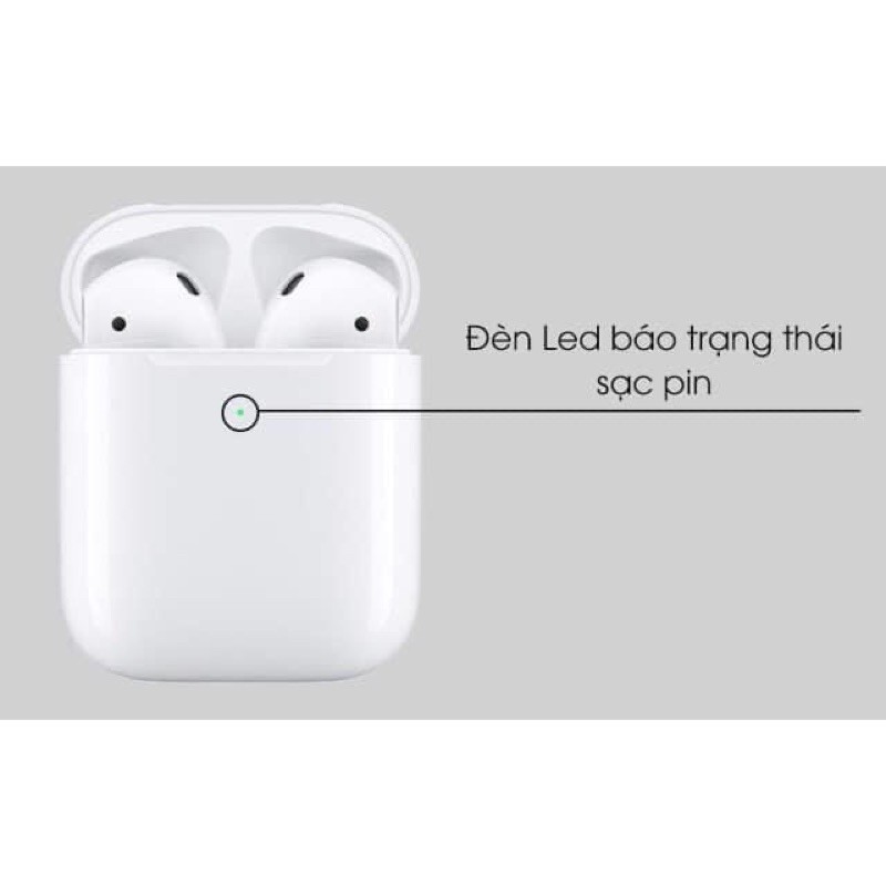 Tai nghe Airpods bản nâng cấp thế hệ 2 - bảo hành 1 đổi 1 12 tháng