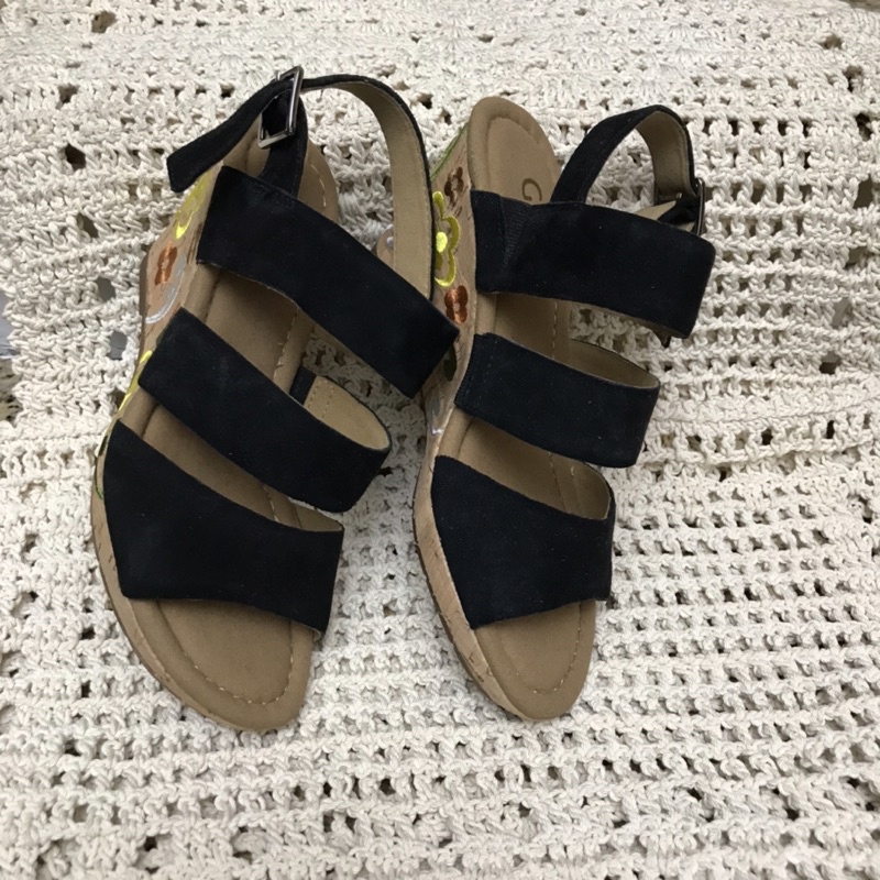 Giày dép sandal GABOR xuồng sz 37 37.5