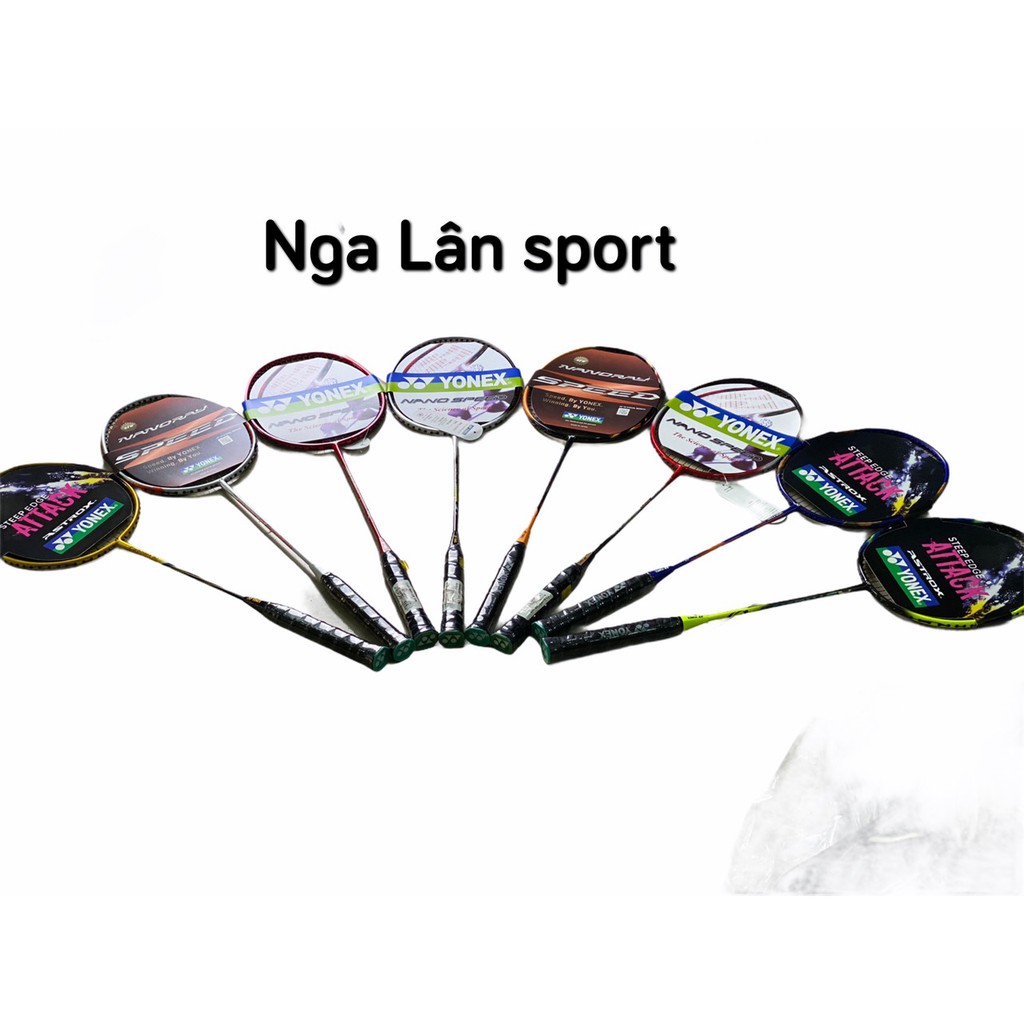 TẶNG CUỐN CÁN + CẦU LÔNG - Vợt Yonex khung có dây siêu đẹp, bền và rẻ