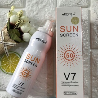 👉Xịt chống nắng v7☀
