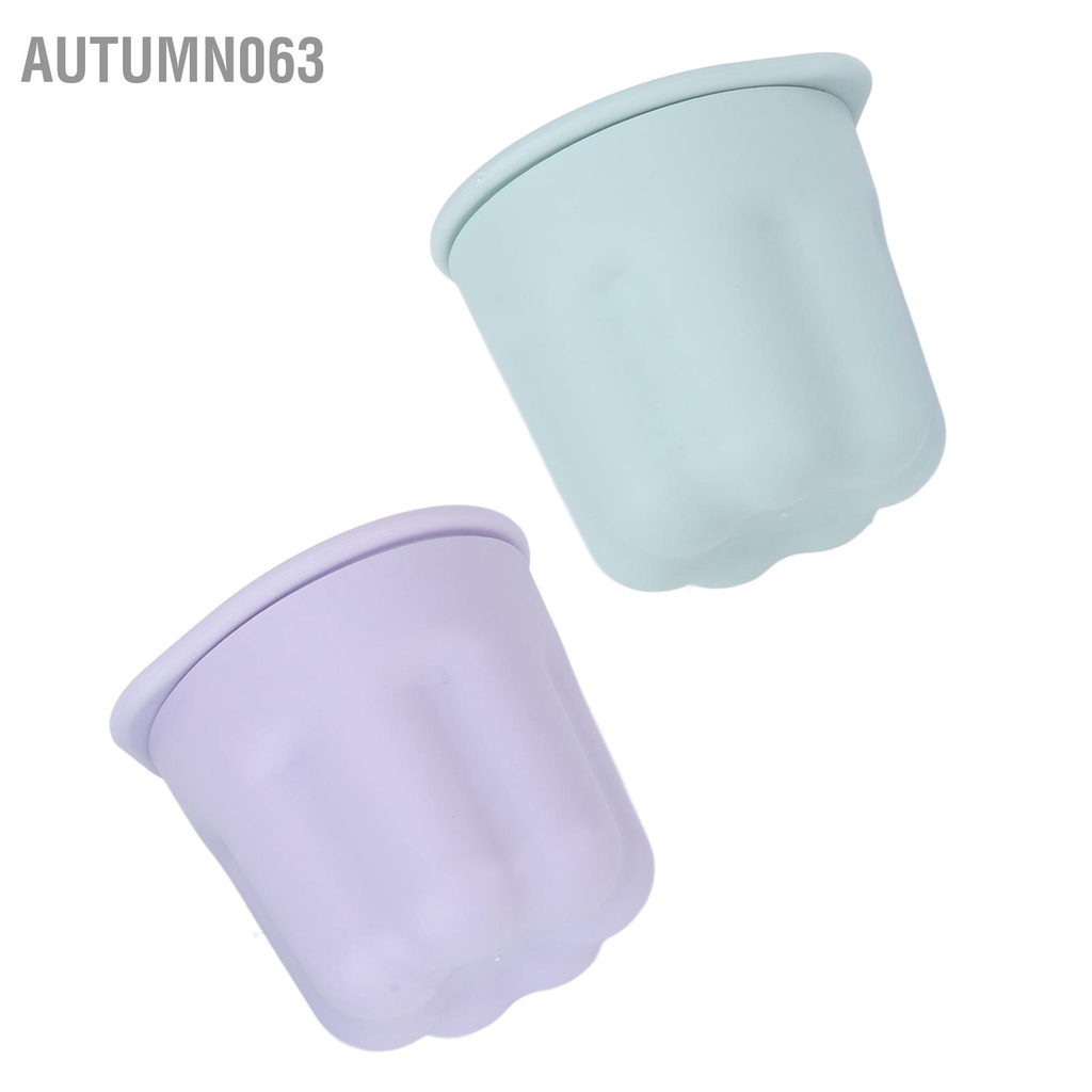 Autumn063 2 Bộ Cọ Mỹ Phẩm Máy Rửa Mặt Dụng Cụ Trang Điểm Cầm Tay Chà Bát