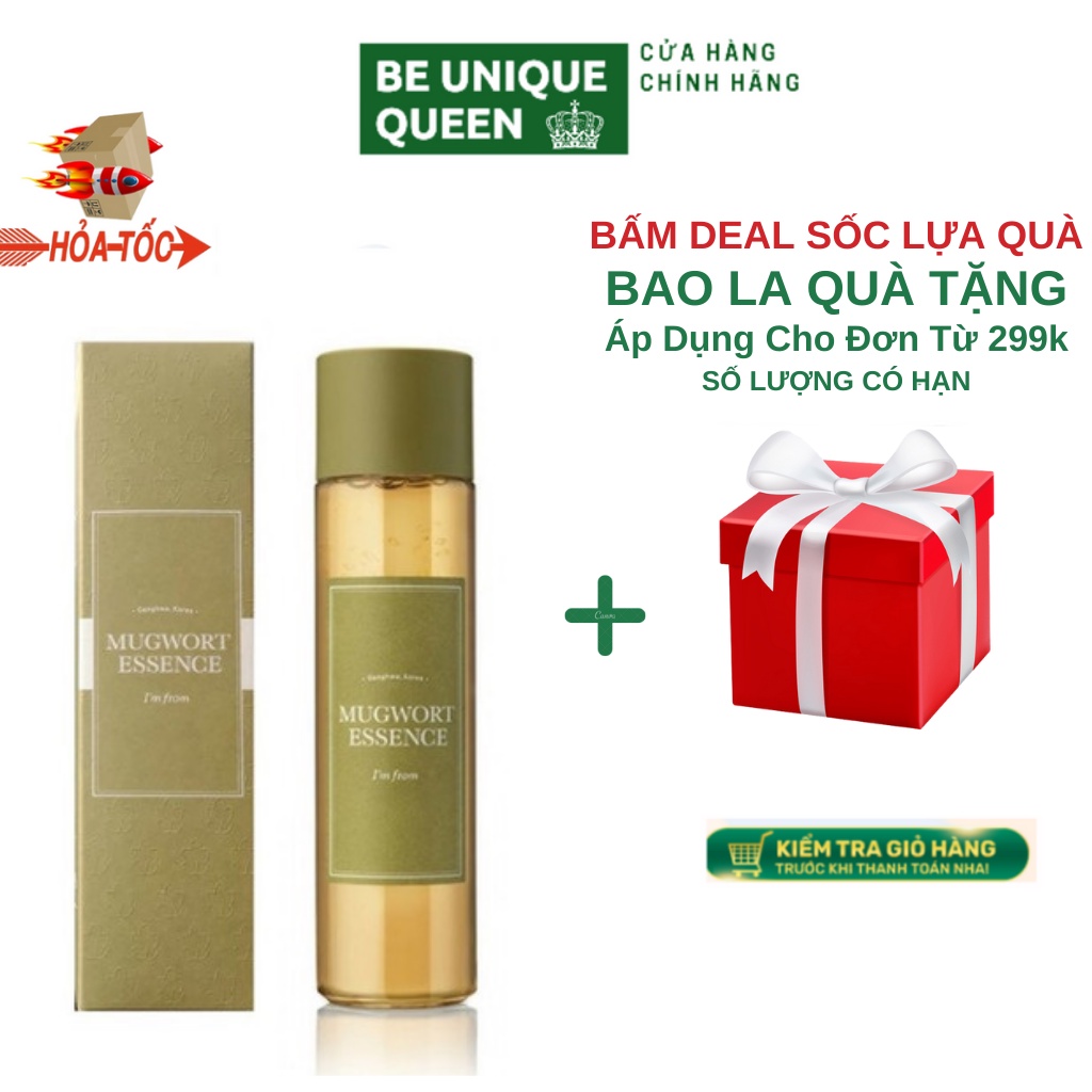 Tinh Chất I'm From Mugwort Essence - Serum Ngải Cứu I m from Làm Sạch Và Thải Độc Cho Da