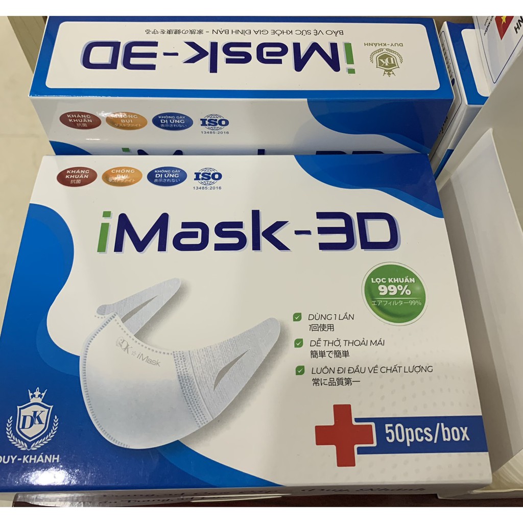 Khẩu trang 3D Mask Duy Khánh- hàng công ty chính hãng | BigBuy360 - bigbuy360.vn
