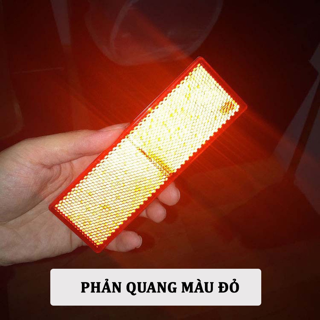 Tấm Phản Quang Gắn Xe Ô Tô - Xe Tải An Toàn Lái Xe Ban Đêm CARZONE.TOP