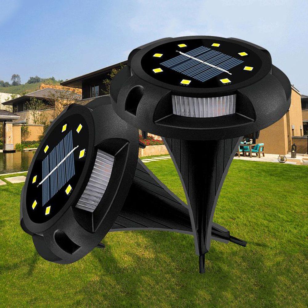 YOLA Đèn LED Âm Đất 12 Bóng Sử Dụng Năng Lượng Mặt Trời
