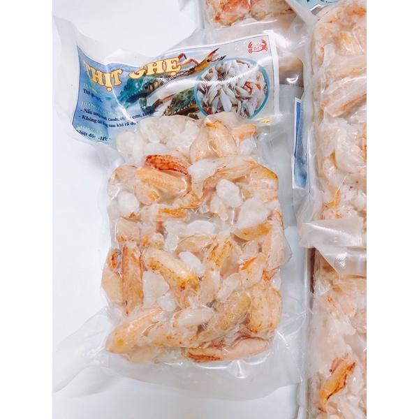 [HỎA TỐC SG] Thịt ghẹ bóc sẵn tươi ngon chất lượng nấu súp, bánh canh cua ghẹ 500g
