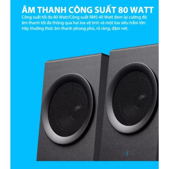 Loa vi tính cao cấp LOGITECH Z337  không dây, Bluetooth; LOGITECH Z213