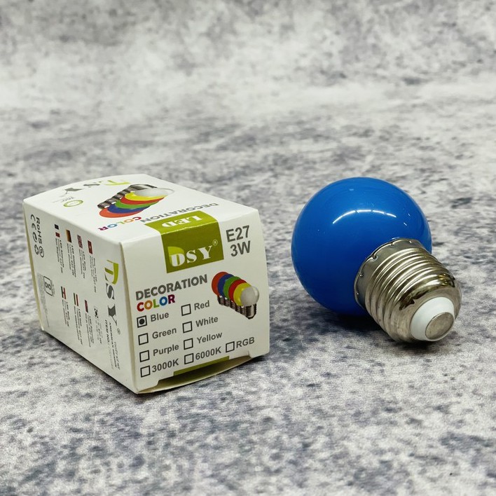 Bóng Đèn Búp Chanh 3w ngoài trời, Bóng Led Chanh 3w giá tốt, Bóng Chanh led trang trí trong nhà sân vườn 3w