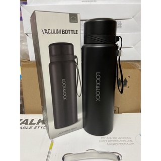 Bình giữ nhiệt bằng thép không gỉ lock lock vacuum bottle lhc6180blk