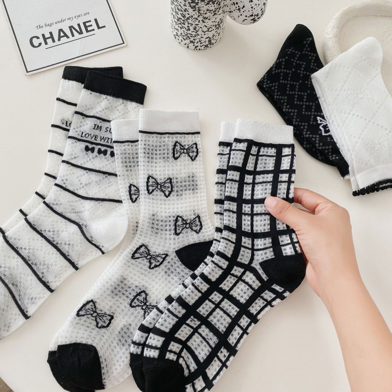 Vớ Ren Lưới Mỏng Mềm Mại Thời Trang Mùa Hè Phong Cách Nhật Bản Cho Nữ