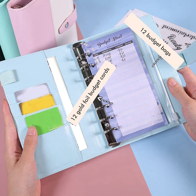 Thùng Đựng Tiền Tiết Kiệm Bằng Da PU Khổ A6