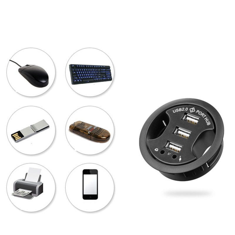 Bộ Chia 3 / 5 Cổng USB 2.0 Đa Năng Cho Văn Phòng / PC