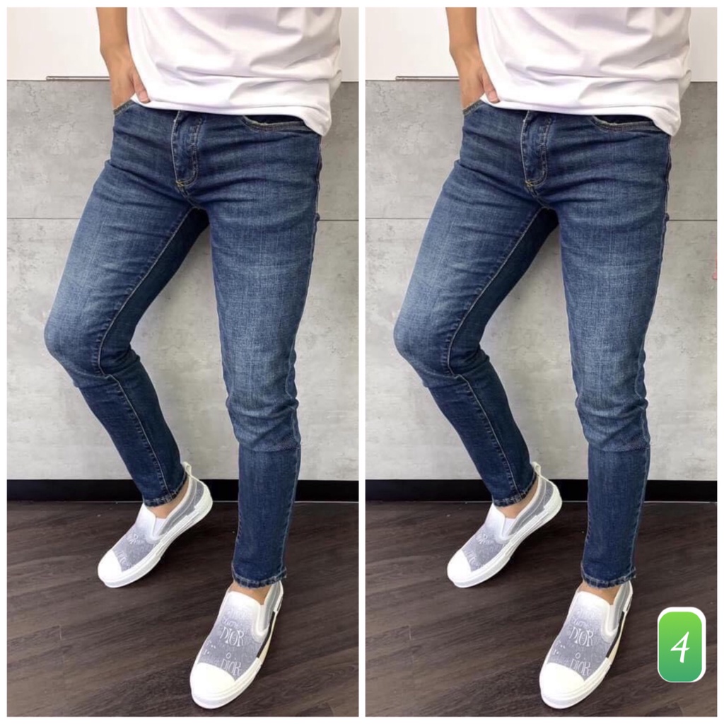 Quần jean nam 💥Freeship💥  Quần Jean Nam, Quần rin chất bò cao cấp Ống Đứng Dáng Cao Basic HA12 | BigBuy360 - bigbuy360.vn