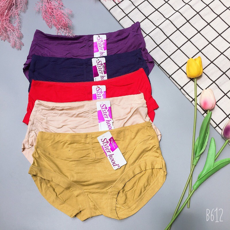 10 Quần lót cotton cạp nhún 100% (SHOP BAO CHẤT ĐẸP)