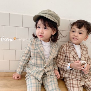 (HÀNG CAO CẤP) Bộ vest unisex cực kì sang chảnh - 2021 cho bé trai / bé gái - LUXURY chuyên quần áo cao cấp.