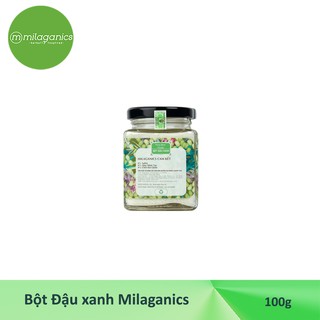 Bột đậu xanh Milaganics hủ 100g
