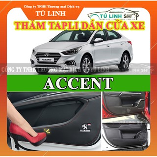 Bộ 4 Thảm Tapli xe Hyundai Accent dán cánh cửa chống trầy xước