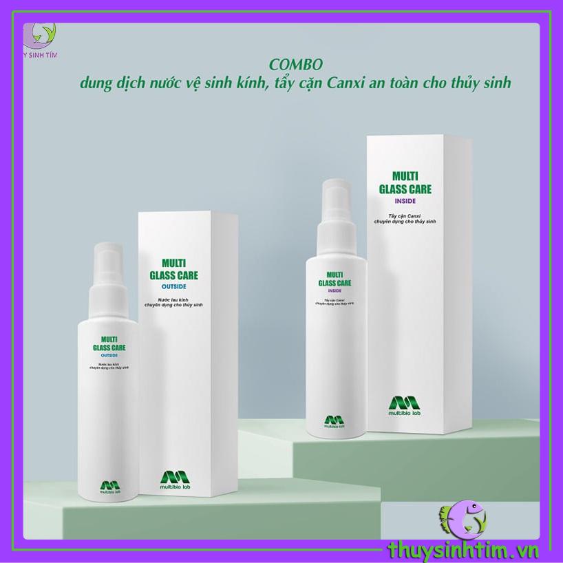 Dung Dịch Tẩy Cặn Canxi Multi Glasscare INSIDE