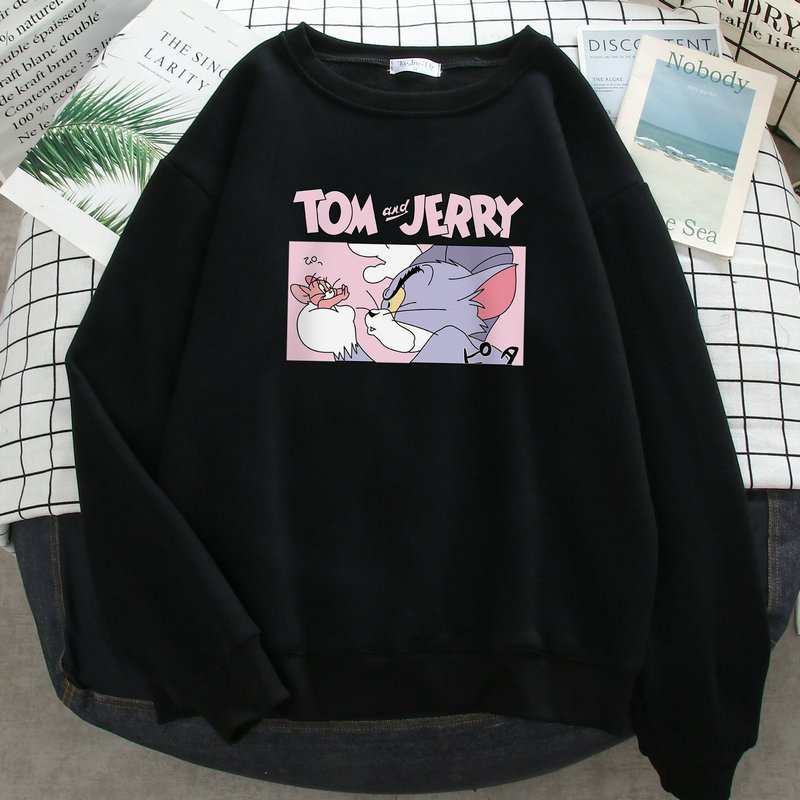 Áo khoác nỉ bomber nam nữ,Áo Sweater hoodies nam nữ from rộng S42 | BigBuy360 - bigbuy360.vn