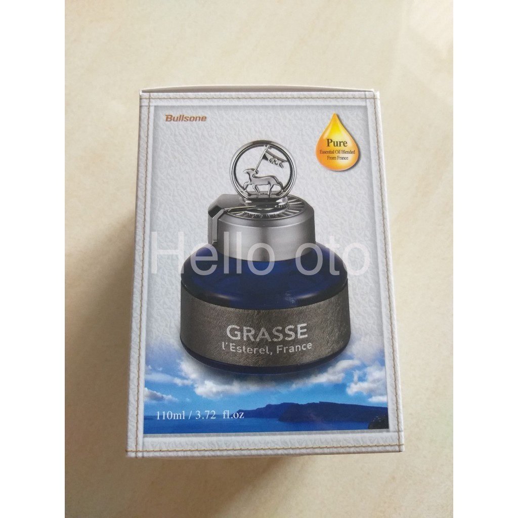 Nước Hoa Ô tô Grasse tinh dầu thiên nhiên Pháp 110ml khử mùi oto