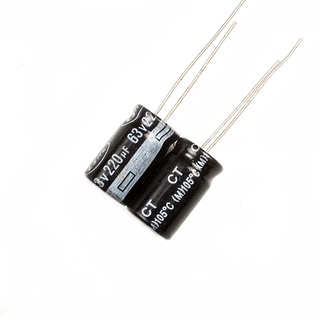 63v 220uf 105°tụ điện phân loại c 10x16mm chuyên dụng
