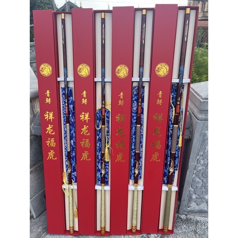 cần câu tay Ngoạ Hổ Tàng Long độ cứng 12H chuyên săn hàng