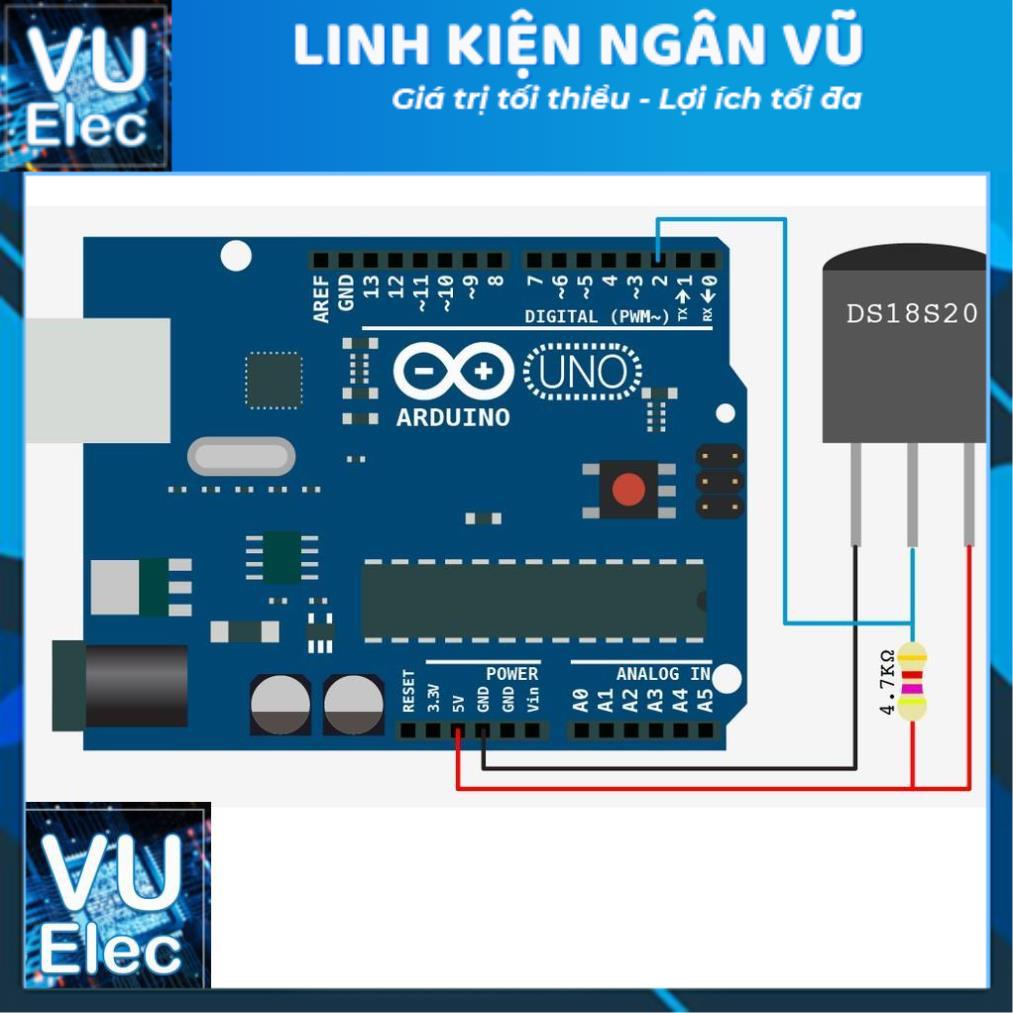 Cảm biến nhiệt độ DS18B20