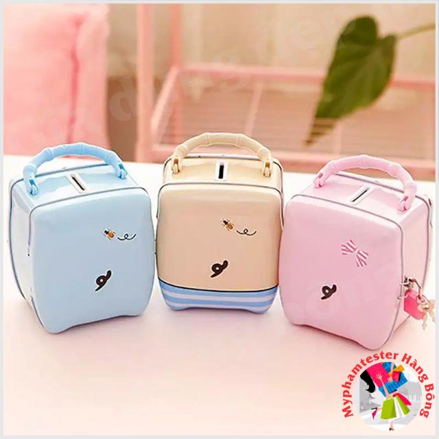 Hộp tiết kiệm ngộ nghĩnh kèm khóa cho bé