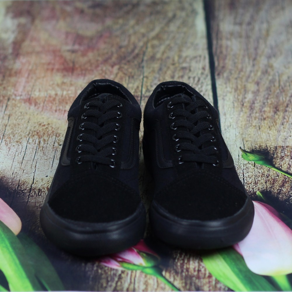 Giày Sneaker Vsns Old Skool Nam Màu Full Đen