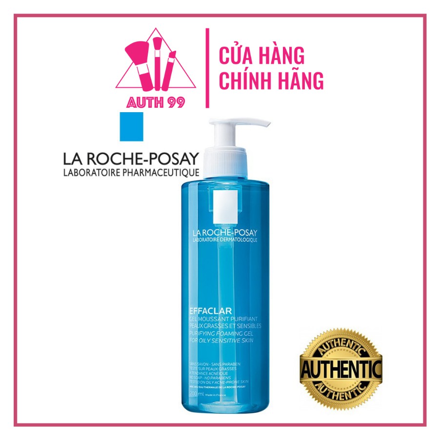 Sữa rửa mặt La Roche Possay cho da mụn của Pháp 400ml