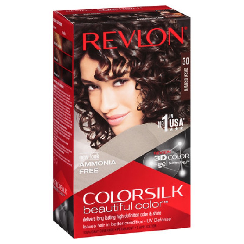 [Chính hãng-Đủ màu] Thuốc nhuộm tóc Revlon ColorSilk 3D