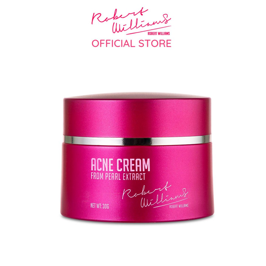 Kem dưỡng sáng giảm mụn mờ thâm Ngọc trai 30g ROBERT WILLIAMS Acne Cream | BigBuy360 - bigbuy360.vn