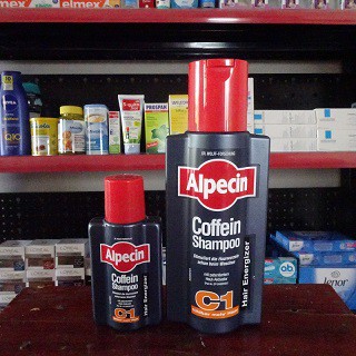 Dầu gội alpecin coffein shampoo c1, kích thích mọc tóc, xách tay Đức