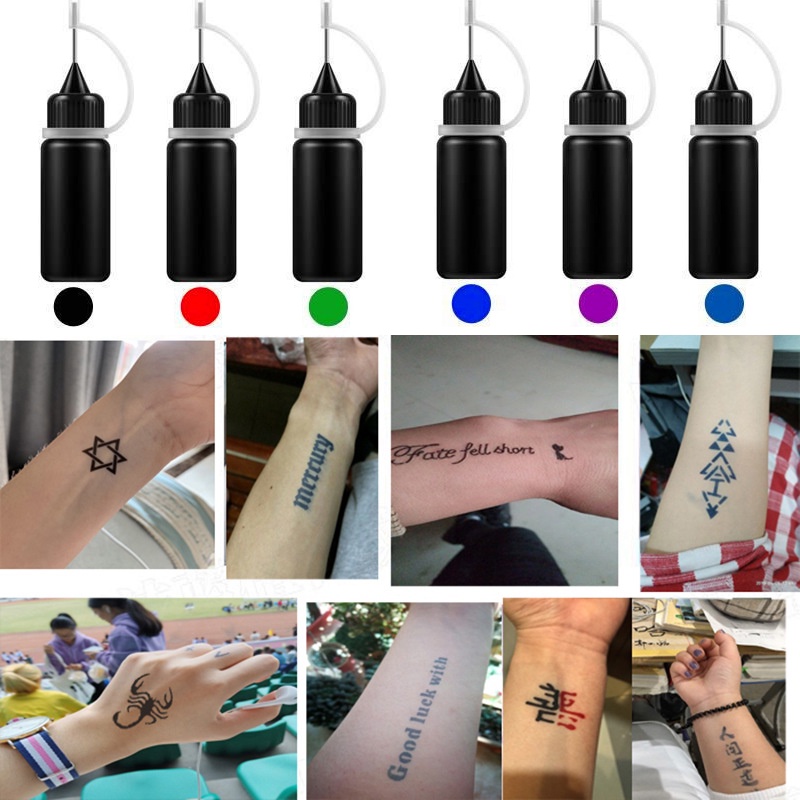 Kem Xăm Hình Henna 10Ml Chuyên Dụng