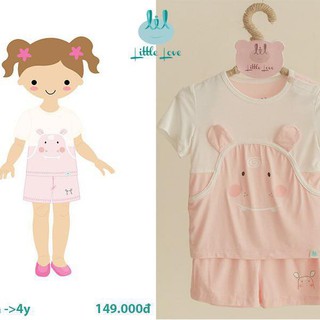 Bộ đồ hè cho bé Little Love