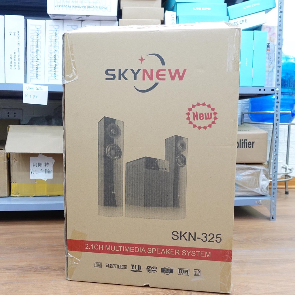 Loa vi tính bluetooth công suất lớn Skynew SKN-325 mới nhất 2023 Chất âm Cực Hay, hát karaoke - Bảo hành 1 năm