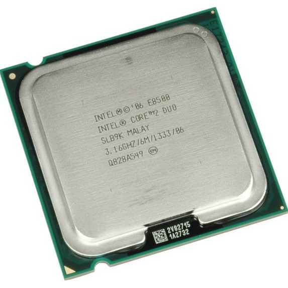 Chip E8500 cpu E8500 lắp main g31 g41 tặng kèm keo tản nhiệt