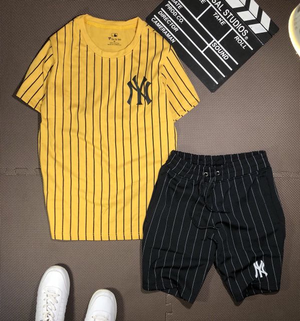 SET BỘ ĐỒ NAM NGẮN SỌC CAO CẤP VẢI COTTON XUẤT MỊN THẤM HÚT MỒ HÔI TỐT NHIÊIF MÀU | BigBuy360 - bigbuy360.vn