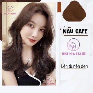 Màu Nhuộm Nâu Cafe Dkumahair.vn