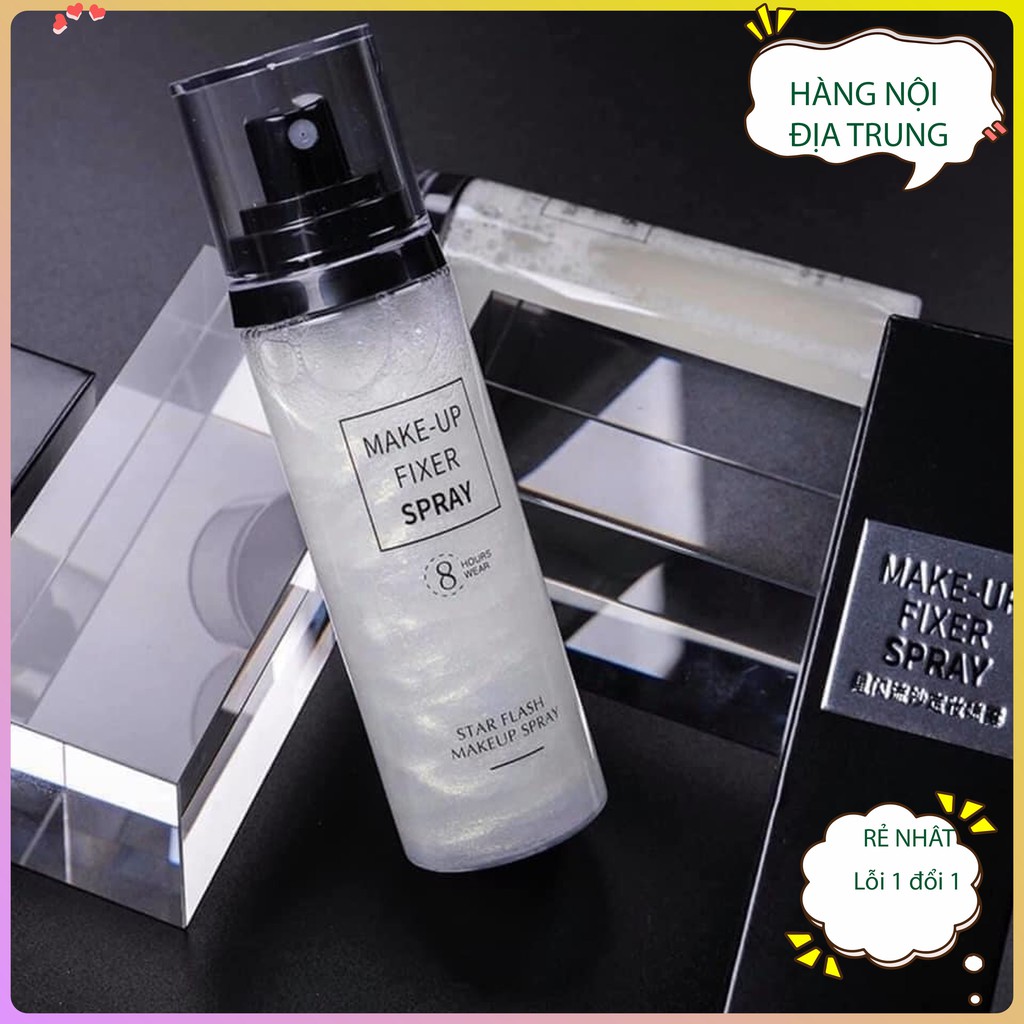 Xịt Khóa Nền Trang Điểm Star Flash Make Up Spray 50 ml dưỡng ẩm ,da luôn mịn màng