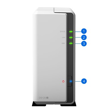 Thiết bị lưu trữ Nas Synology DiskStation DS120j chính hãng