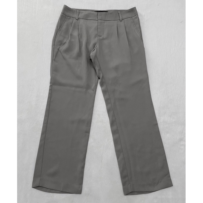 (QT136A) Quần tây công sở ống suông màu xám Nino.maxx (Size XXL) - Thanh lý vnxk