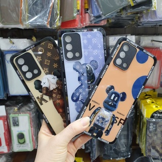 Ốp lưng Oppo A54 4G ,A55 ,A74 4G dẻo viền lưng kính