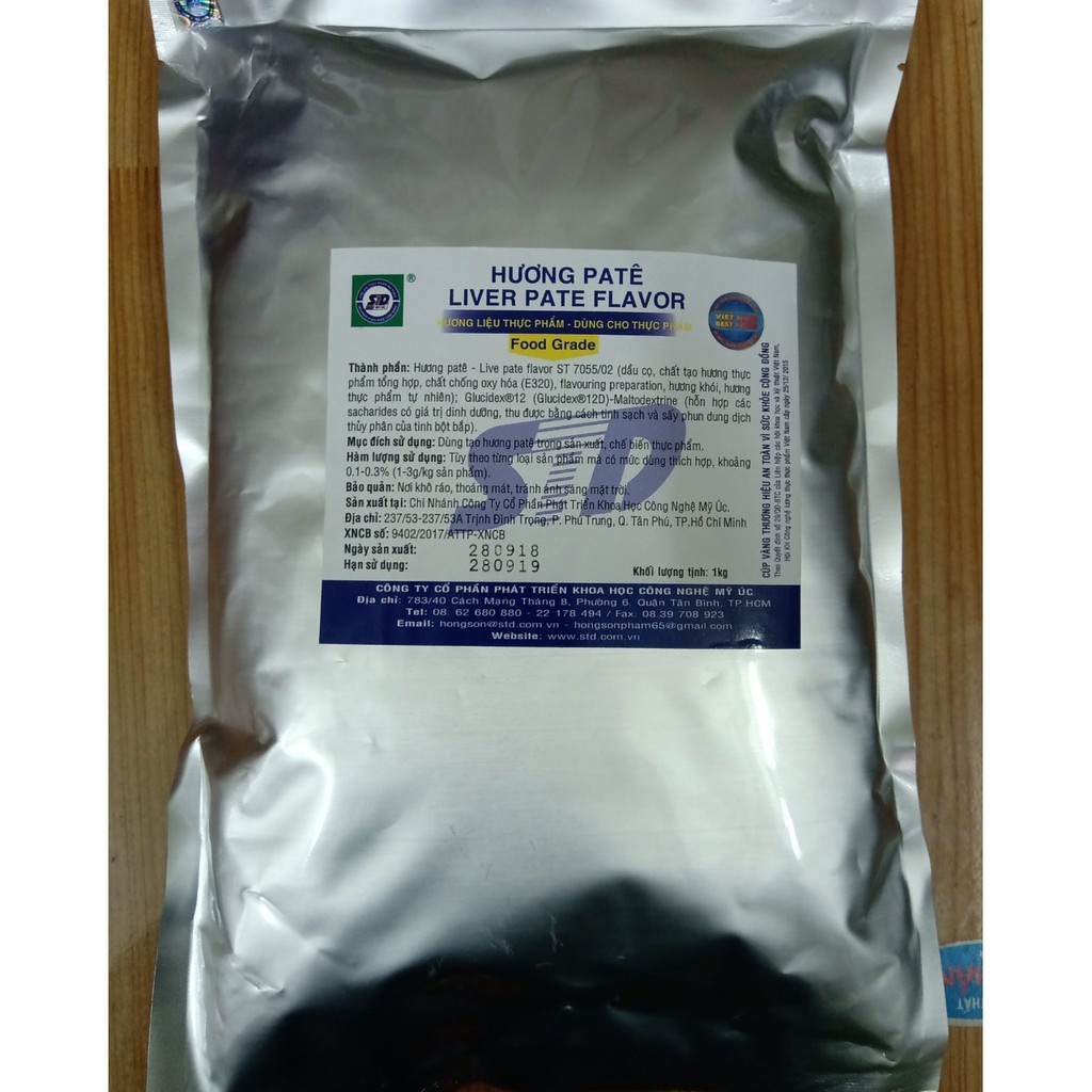 Bột hương thực phẩm đủ mùi 1kg