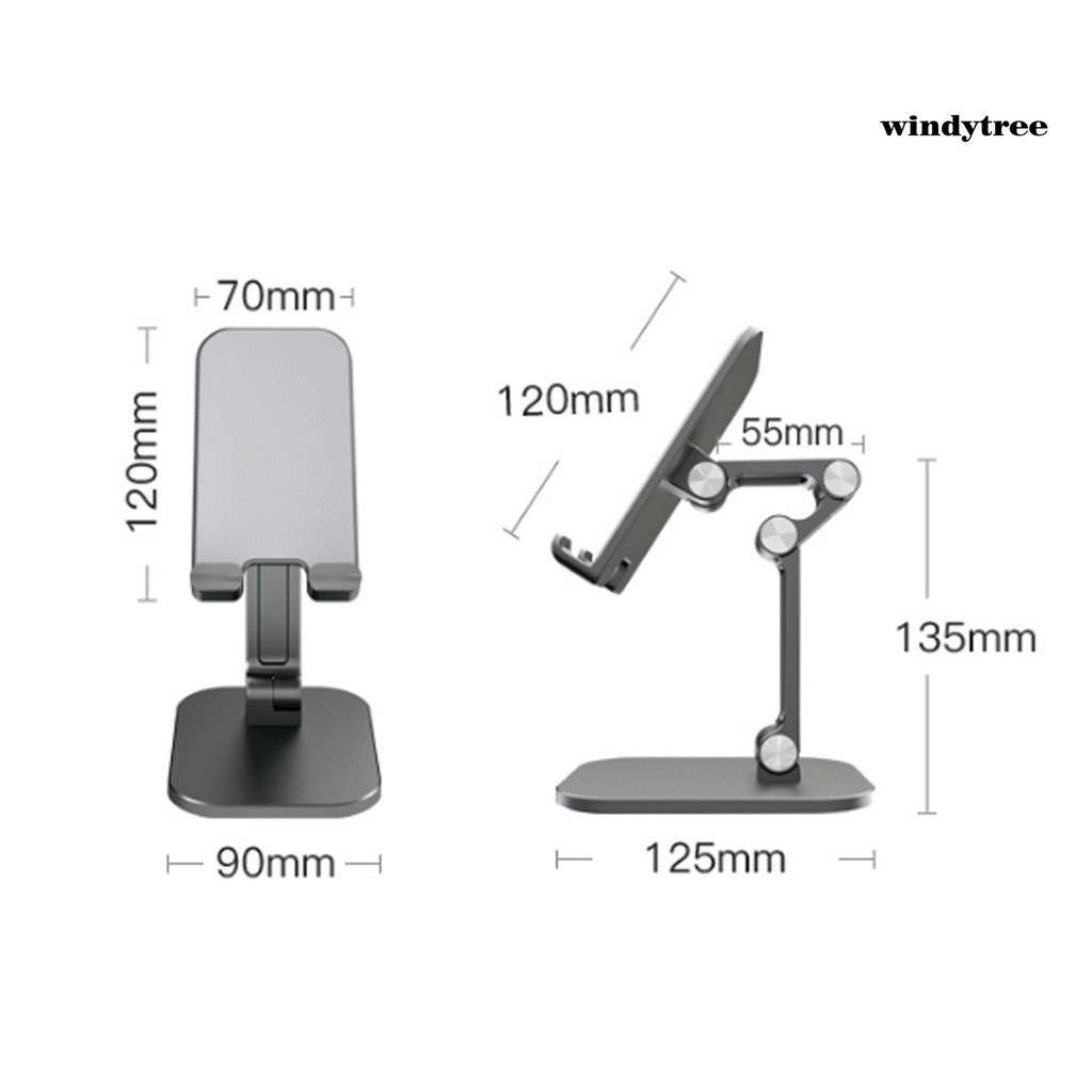 Giá đỡ điện thoại trên bàn đa chức năng nhựa có thể gập lại linh hoạt cho ipad và điện thoại desktophone
