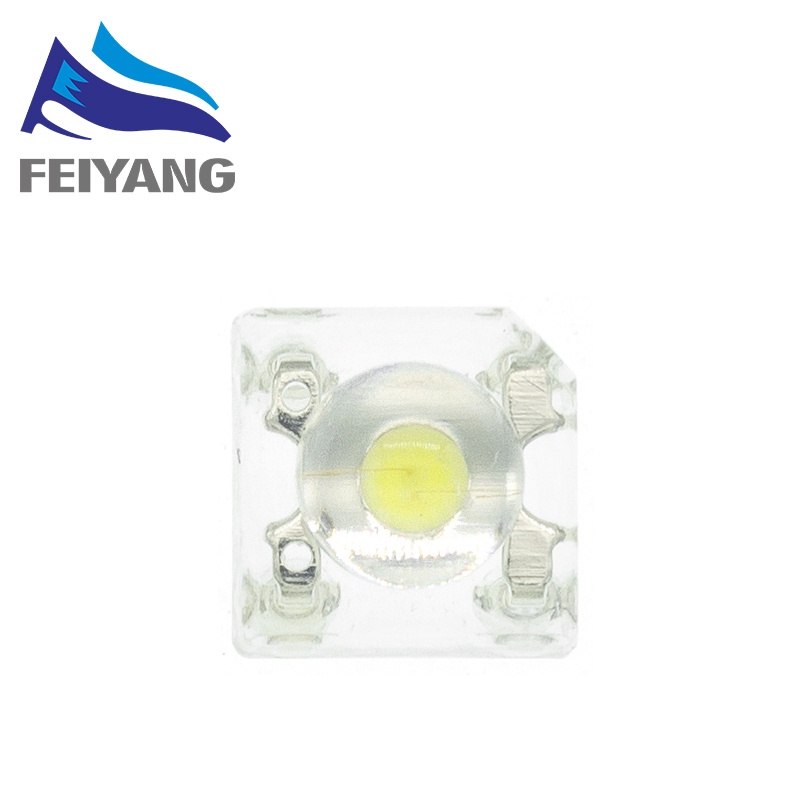 Set 10 Đèn LED 5mm F5 5mm Siêu Sáng Trong Suốt 4 Pin Chuyên Dụng